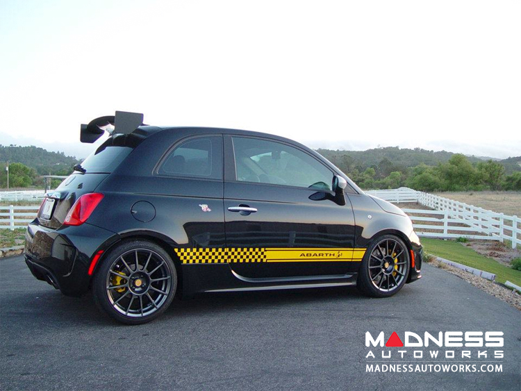 ABARTH Yellow Side Decal
